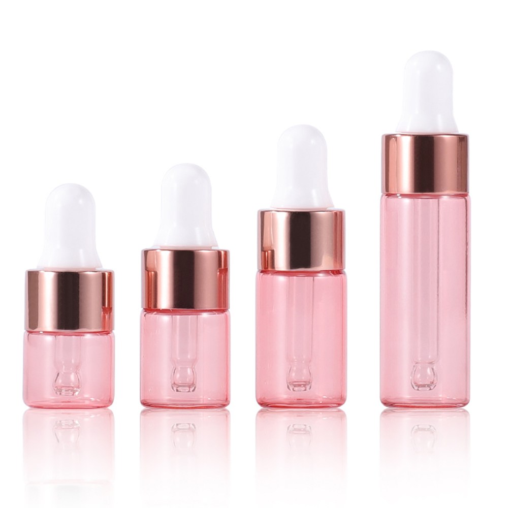 모든유통 로즈골드 미니 스포이드 향수 공병 아로마 유리 용기 1ml 2ml 3ml 5ml, 1개 600원
