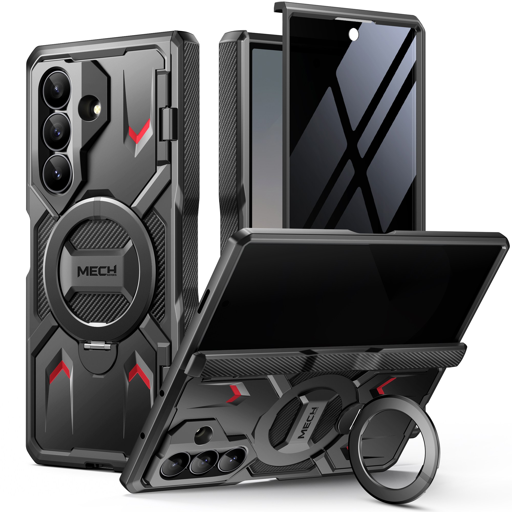 모보시 360도 회전 링 홀더 충격 방지 마그네틱 스탠드 휴대폰 케이스 132,000원