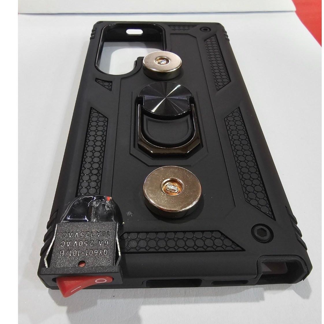 오토바이 겨울용 배달대행 핑거링 범퍼 자석 열선케이스, 열선필름+스위치, S25울트라 31,000원