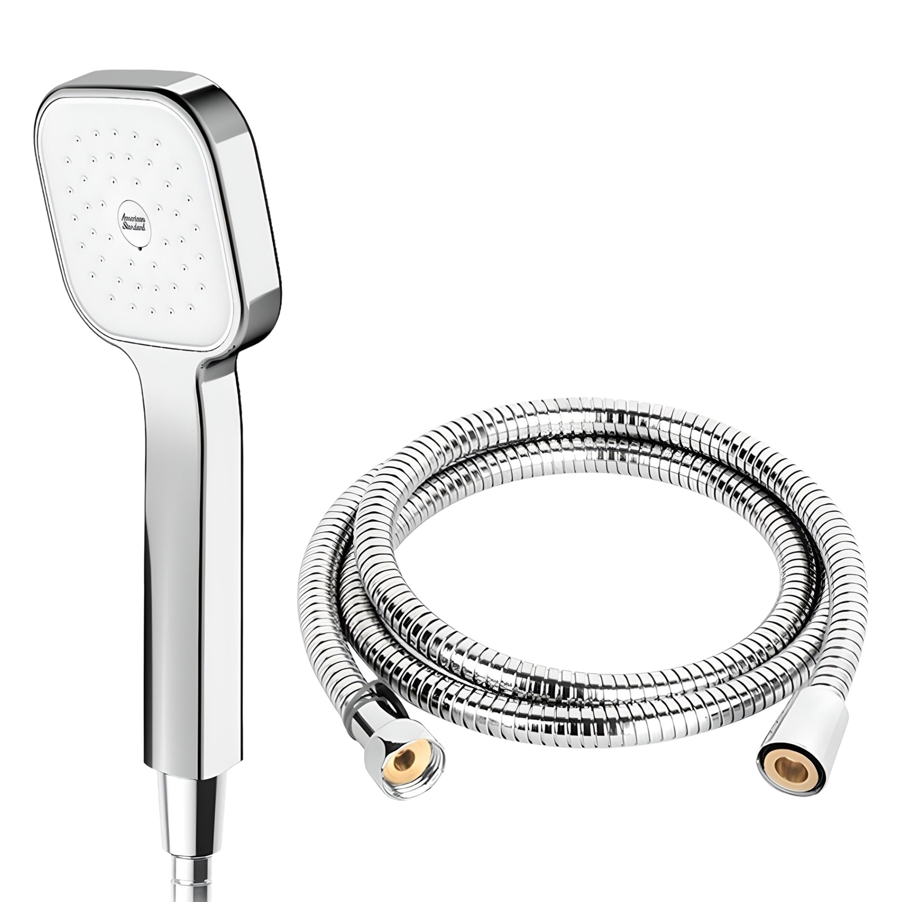 아메리칸스탠다드 리비어 샤워기 + 황동스텐 샤워줄 1.8m 세트, 크롬, 1세트 15,400원