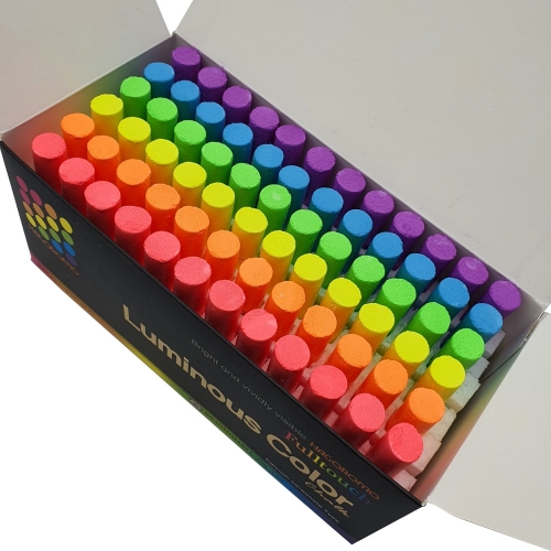 하고로모 풀터치 탄산형광분필 6색 혼합 72본 FK729L-6L 형광컬러 46,600원