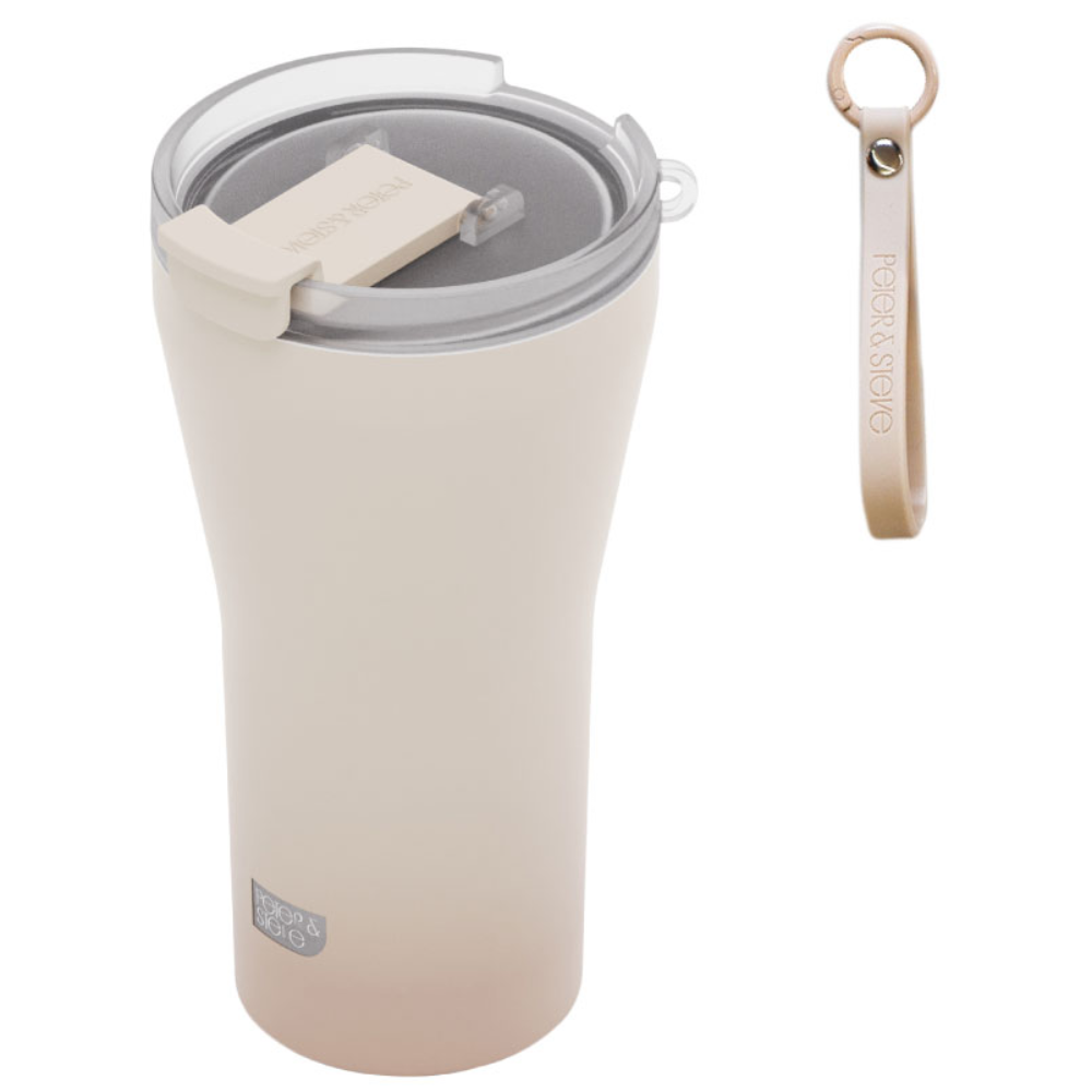 피터앤스티브 세라믹 텀블러 V2.0 오리지널 스테인리스 이중진공 완벽밀폐, 1개, 500ml, 피치 베이지 42,900원