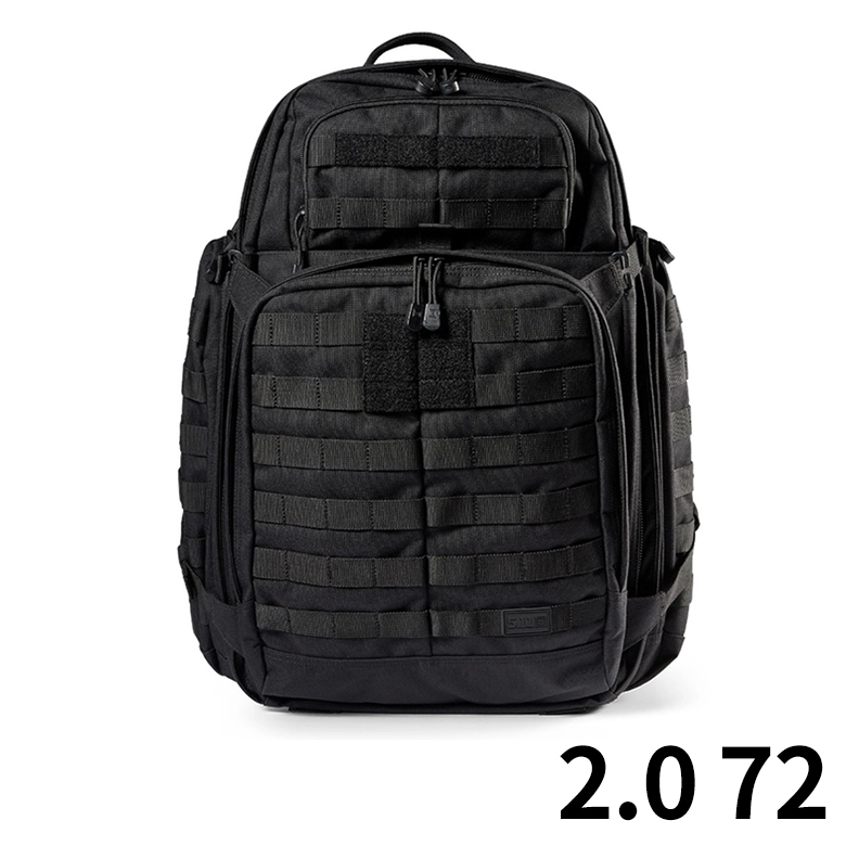 5.11 택티컬 러쉬 72 2.0 백팩 (블랙), 단품 320,000원