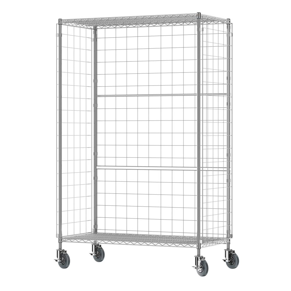 메탈 롤테이너 물류운반 대형카트 물류창고 산업용 철대차 바스켓카트 클린룸 전자회사, 1세트, 현재가 138,000원