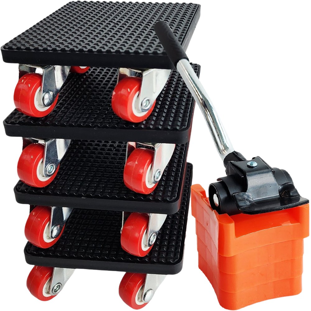 무빙홈 만능지렛대 무거운 가구이동 바퀴, 1세트 24,900원