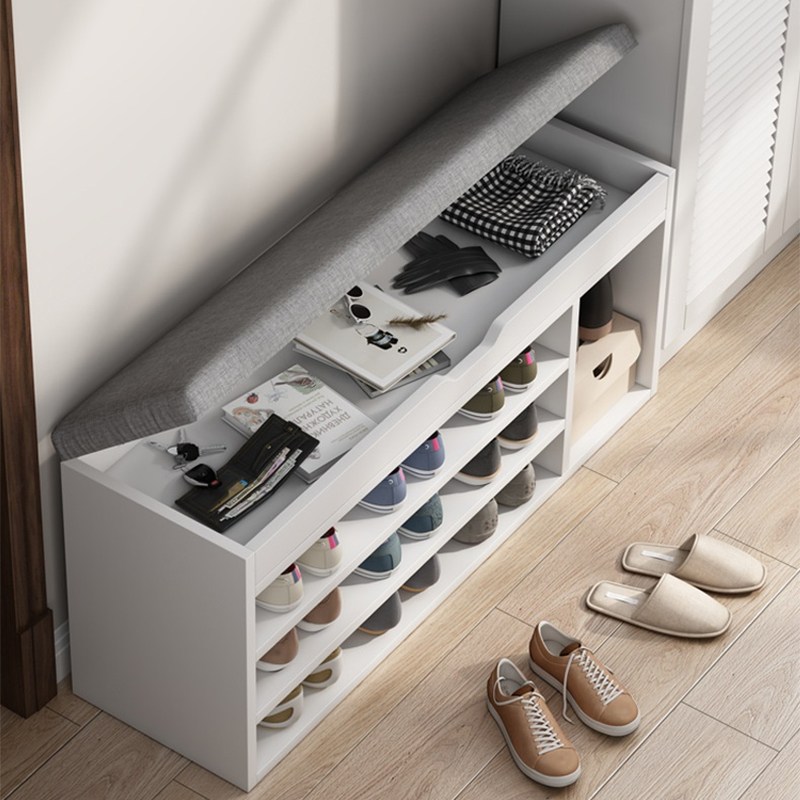 Tixpra 현관 앞 신발장 가정용 신발 선반 좁고 공간 절약 신기 수납 신발장 앉을 수 있는 방진 신발장 40,800원
