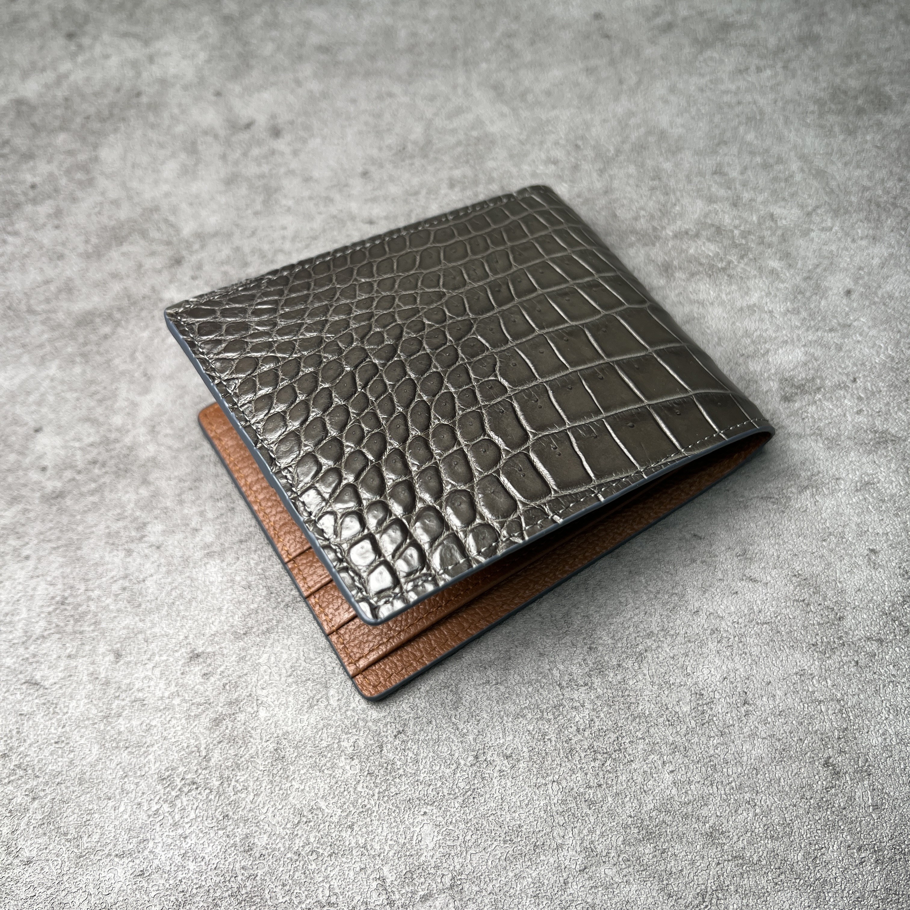 더퀴르 남자 악어지갑 남성 명품 수제 핸드메이드 반지갑 선물 248,000원