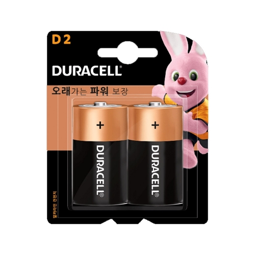 듀라셀 알카라인 건전지 D, 2개입, 2개 15,260원