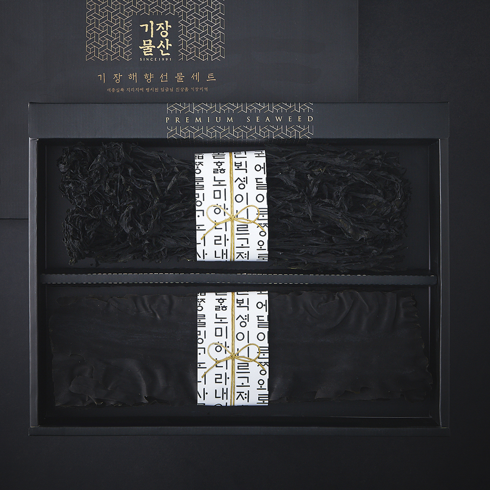 [로켓프레시] 장갑문 해향 기장미역 150g + 기장다시마 150g  세트 23,900원