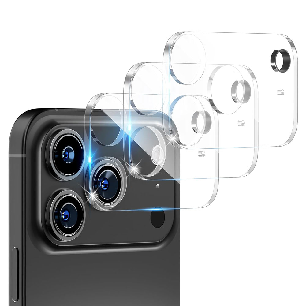 아이폰17 시리즈 투명/블랙링 카메라 강화유리 필름  (2매) 5,800원