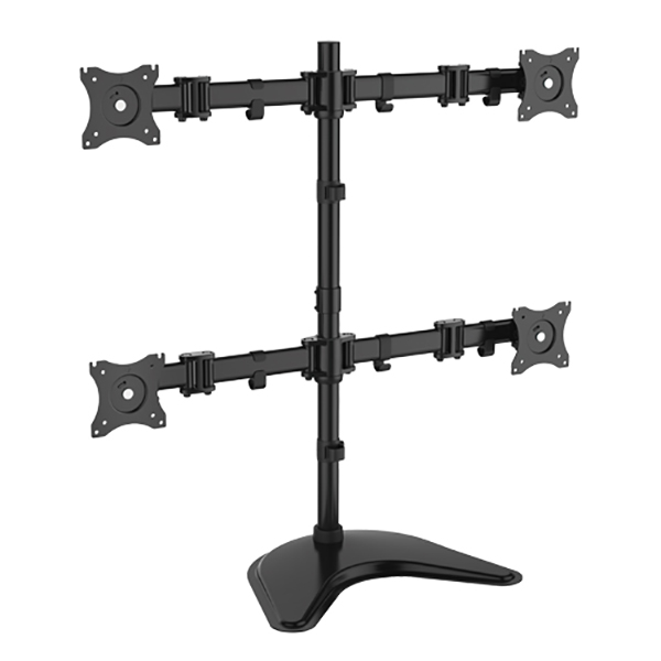 BDM48 LCD/LED 15~27인치 데스크형 4단 쿼드 모니터 거치대, 1개 110,000원