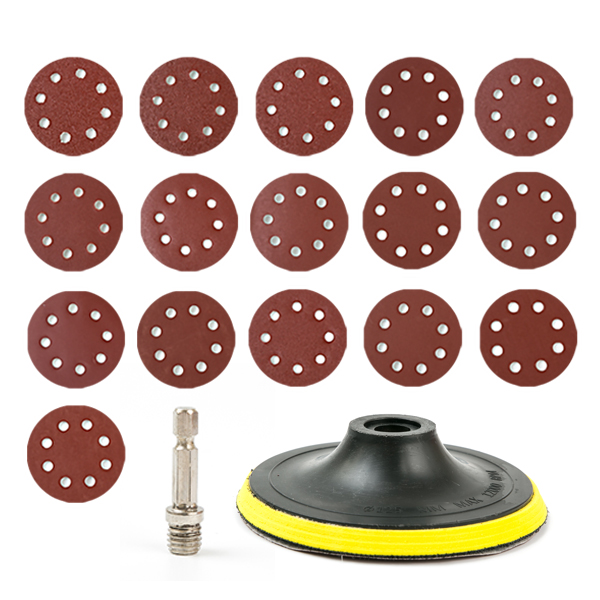 ZIO-BIZ 원형사포 백업패드 17종 세트 125mm / 원형 사포 샌딩페이퍼 샌드페이퍼 샌딩사포 연마지 목공사포 목공용사포 종이사포 전동드릴사포 드릴사포 드릴용사포 8,500원