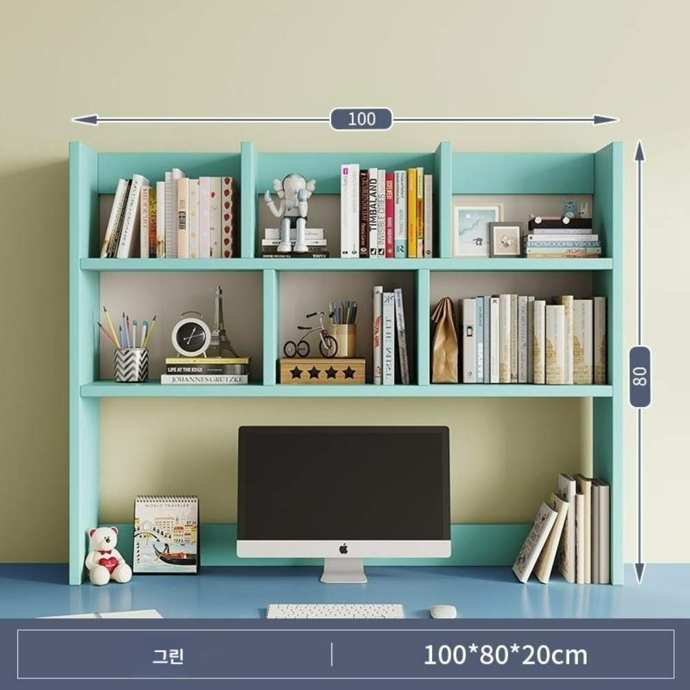 32인치 모니터책장 3단 수납 책장 컴퓨터 책상위수납 101,000원