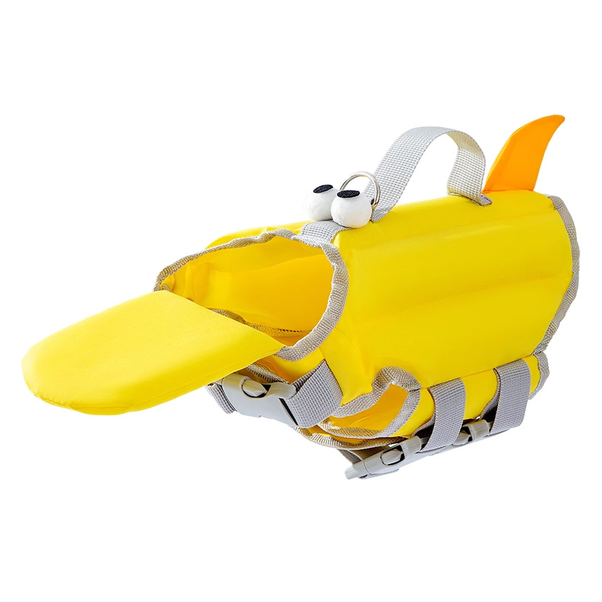 알럽펫 강아지 옐로우덕 턱받이 구명조끼 16,000원