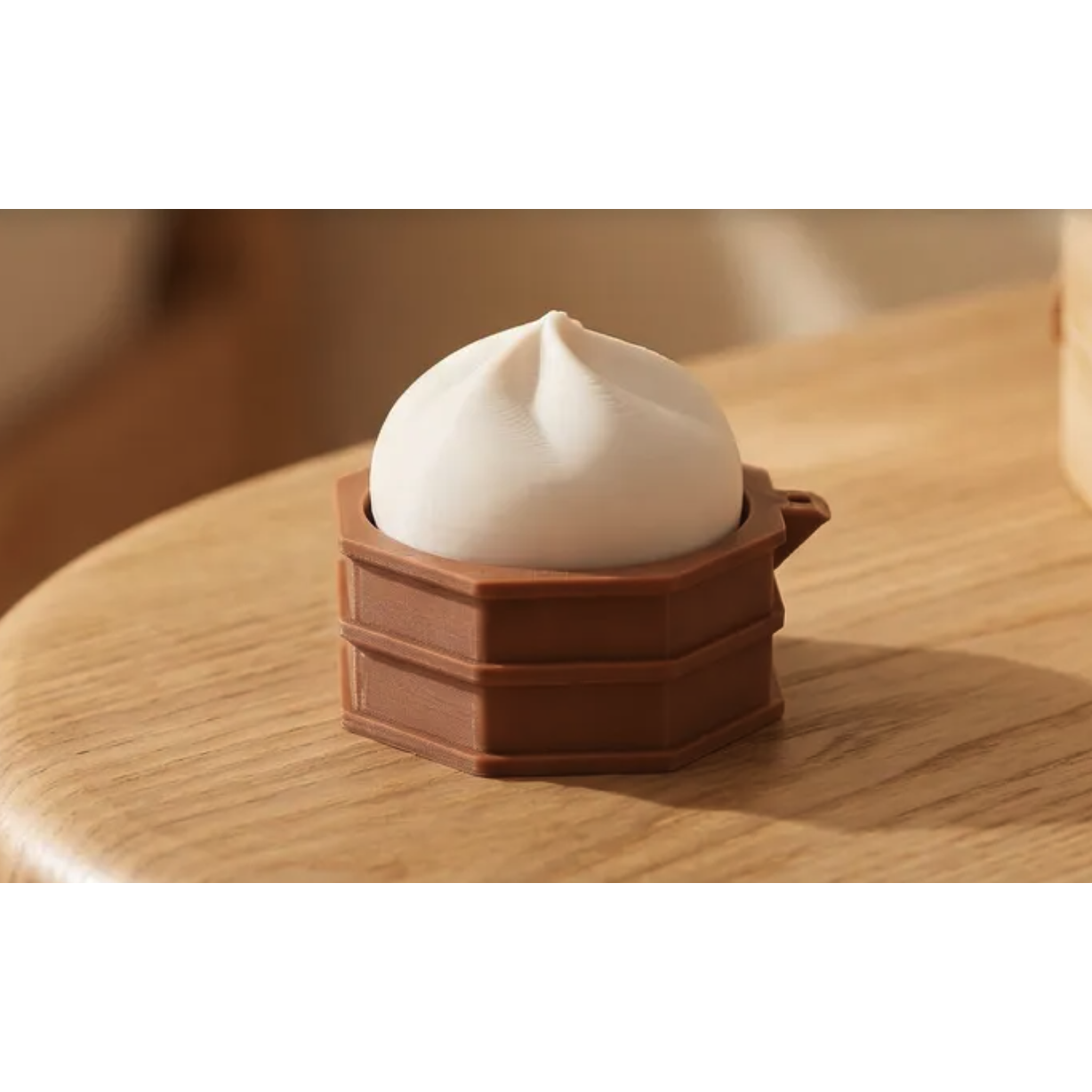 귀여운 만두 클리커 3D프린팅 소품 기계식 스위치 딸깍이 키링 선물용 무한 클릭 스트레스 해소 클릭커 8,010원