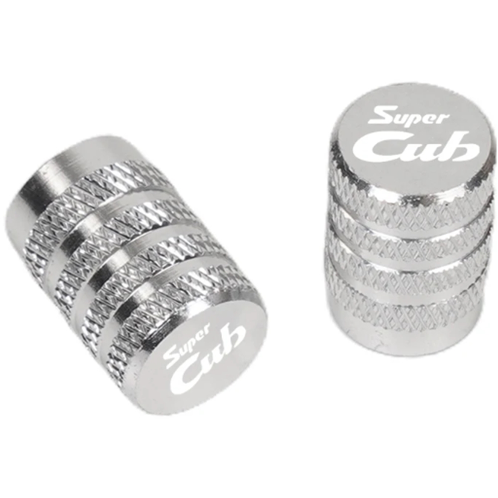 알테쉬 슈퍼커브110 알루미늄 타이어 밸브캡 호환, 실버, 1세트 3,500원