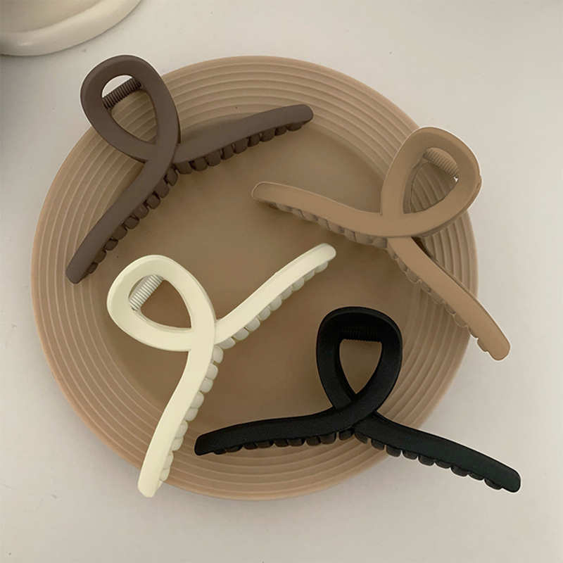 미다미 13cm 쇼콜라 빅 매트 꼬임 집게핀(4컬러) 3,900원