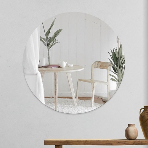 무타공 접착식 부착형 아크릴 거울 11,530원