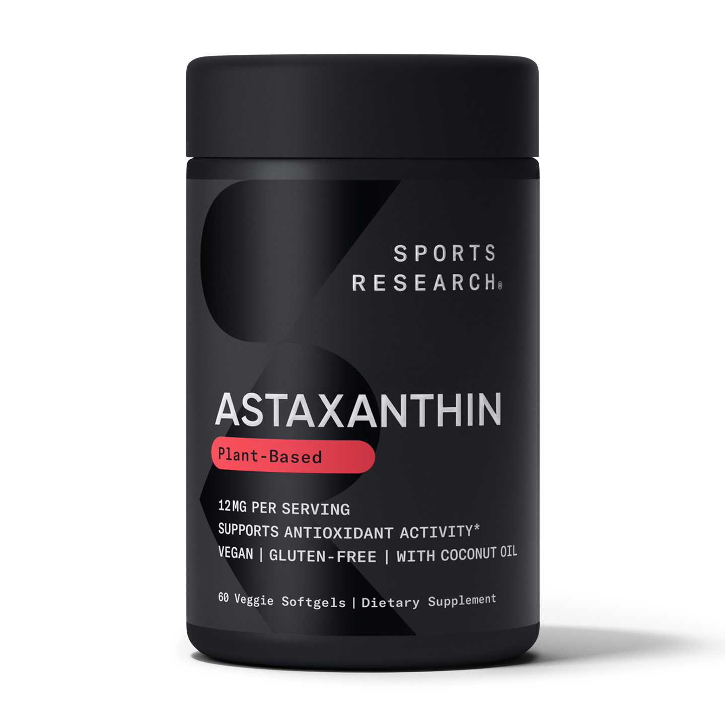 스포츠리서치 트리플 스트렝스 아스타잔틴 12mg 베지 소프트젤 글루텐 프리 비건, 1개, 60개입, 60정 45,260원