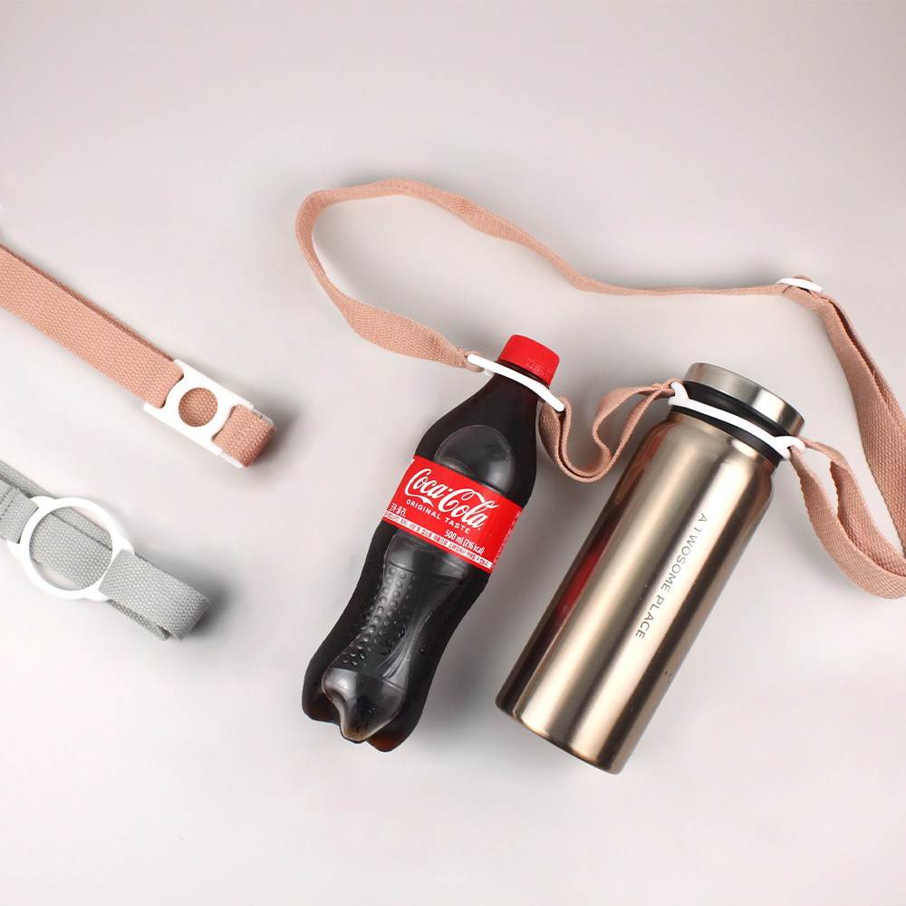 온통온유 물병 스트랩 끈달린 물통 주머니 가방 끈 목걸이 끈있는 홀더 걸이 4,550원