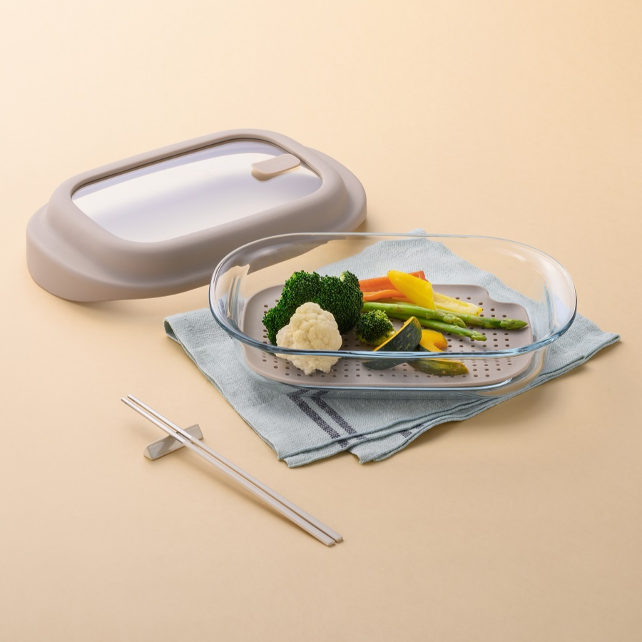 락앤락 바로한끼 간편조리 용기 [+가쯔 용기 1P] 세트 전자레인지 실리콘 찜기 냄비 오븐 에어프라이어 용기 39,810원