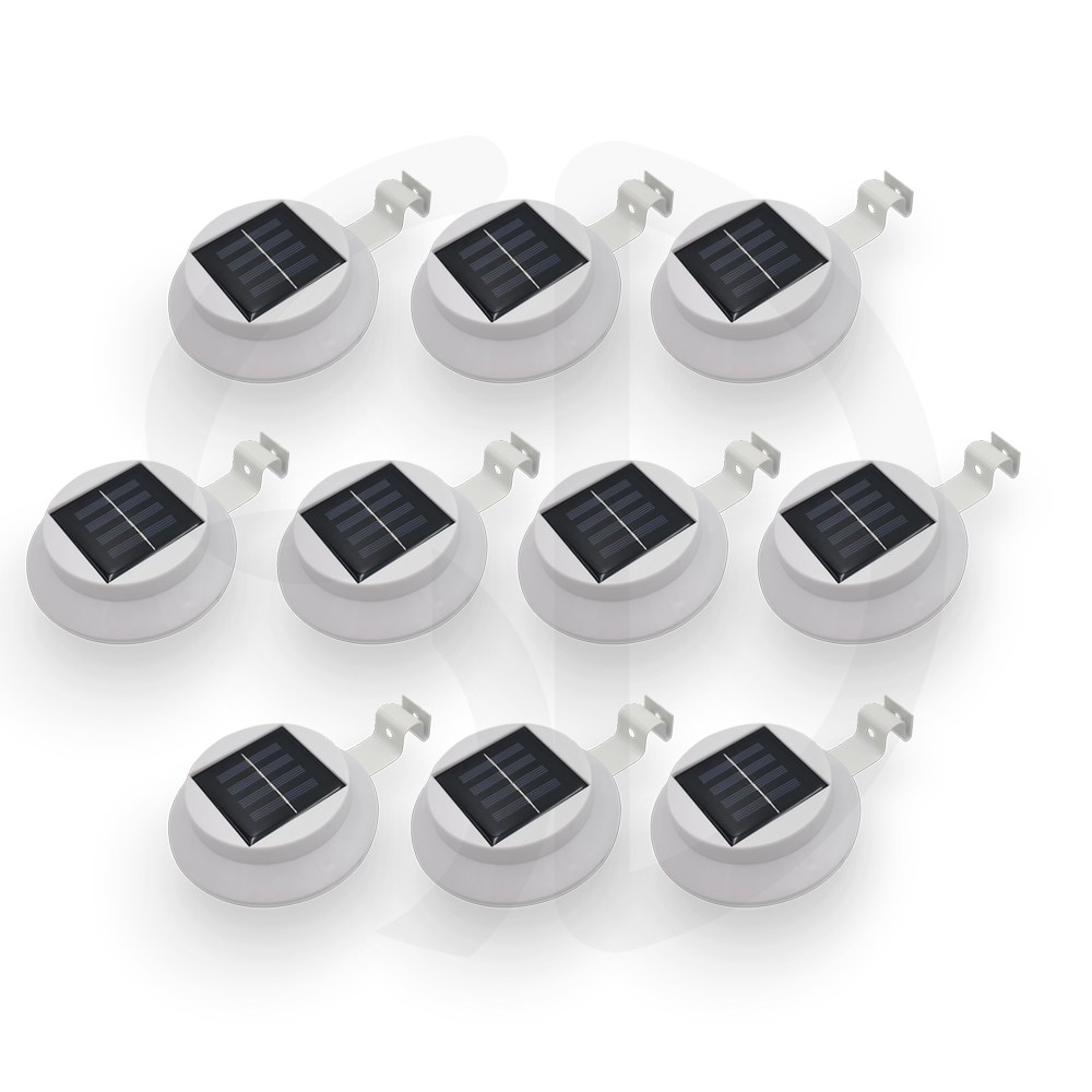 솔까든 태양광 태양광 울타리등 3LED 태양열 정원등 10개입 정원꾸미기 솔라 방수 외부 휀스조명, 노란빛 55,000원