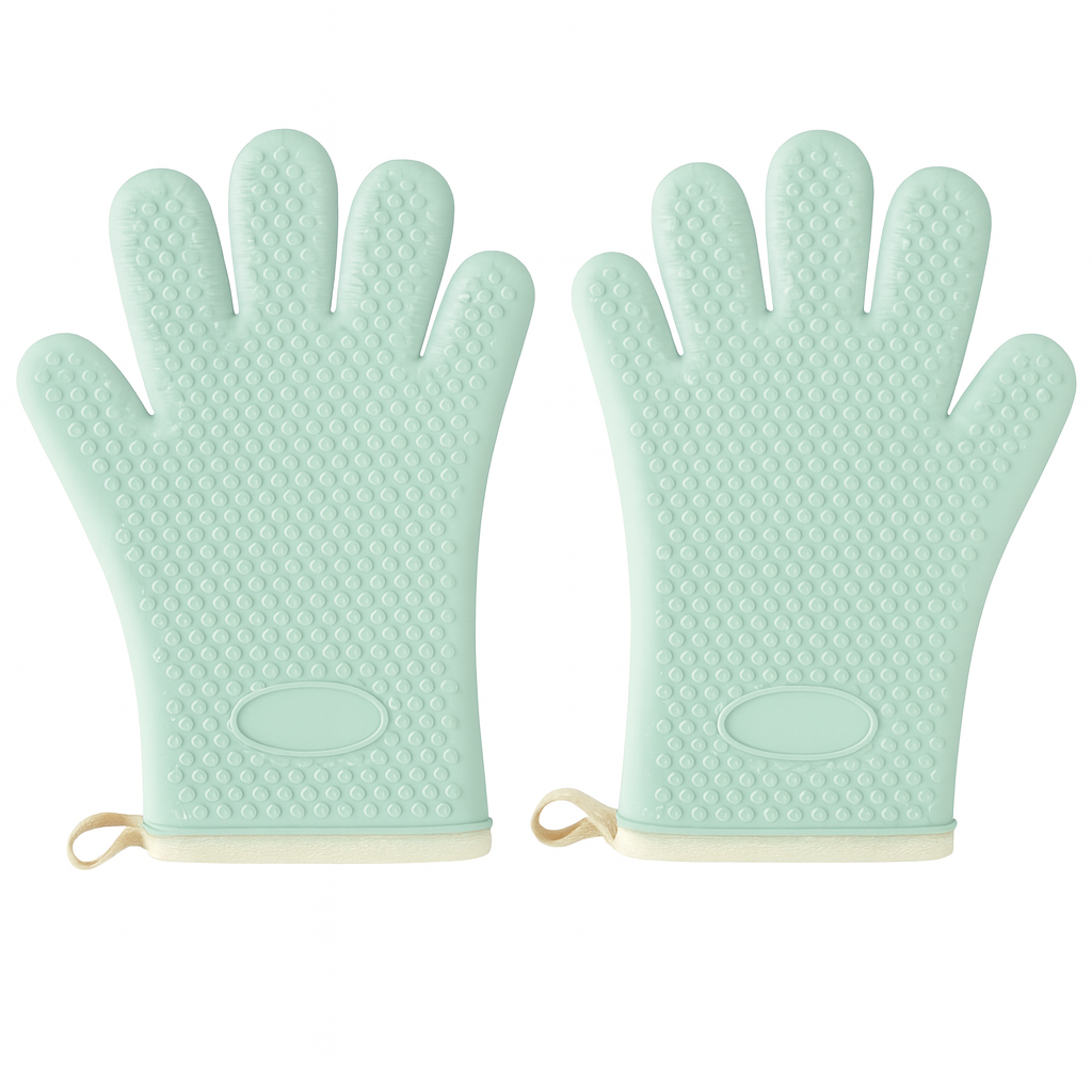 옥타기지 2중보호 미끄럼방지 실리콘 내열 장갑 5,300원