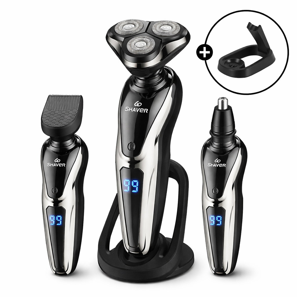 헤누스 셰이버 남자 전기 면도기 생활방수 전동 면도기, 1개, 블랙, 현재가 28,700원
