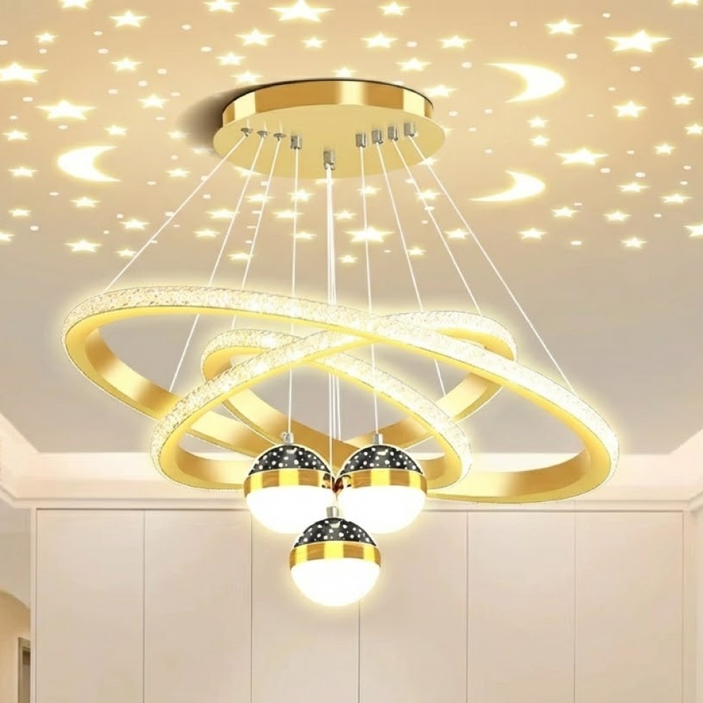 루미아크 다이아몬드 샹들리에 조명 거실등 식탁등, 골드 61,000원