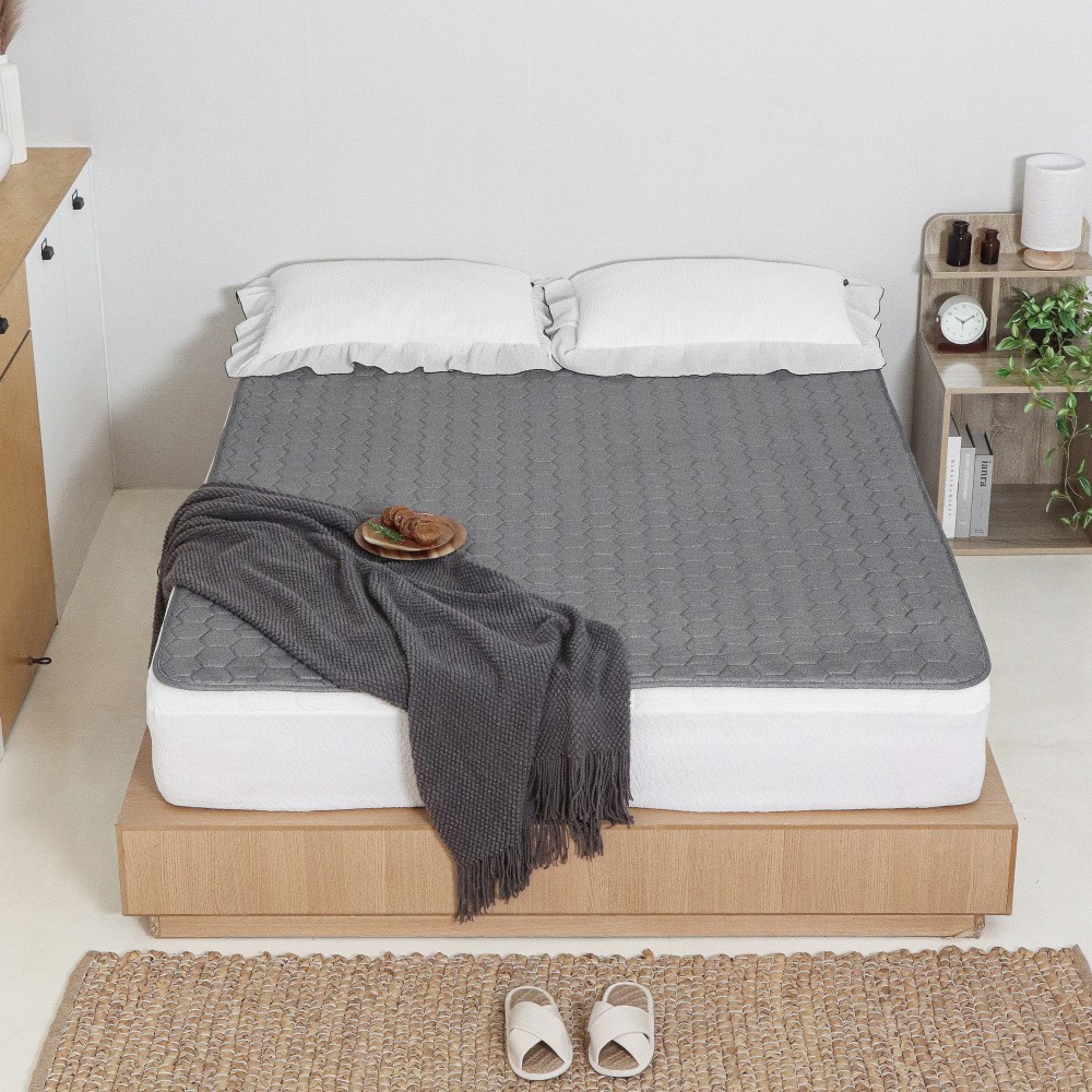 [전자파없는 국내생산] 3H한일온열기 초극세사 EMF 워셔블 그래핀 탄소매트 온열 전기매트 침대 전기장판 캠핑, 4.킹분리 159,000원