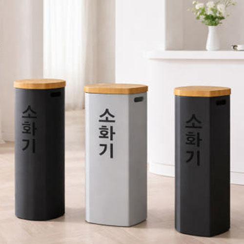 [6종] 원목 철제 소화기커버 인테리어 소화기 가림막 받침대, 그레이, 1개 35,500원