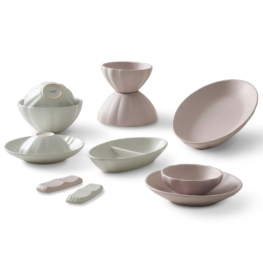 로얄포드 코지 식기세트 홈세트 2인세트 4인세트, 1세트, 12p, 화이트핑크 41,900원