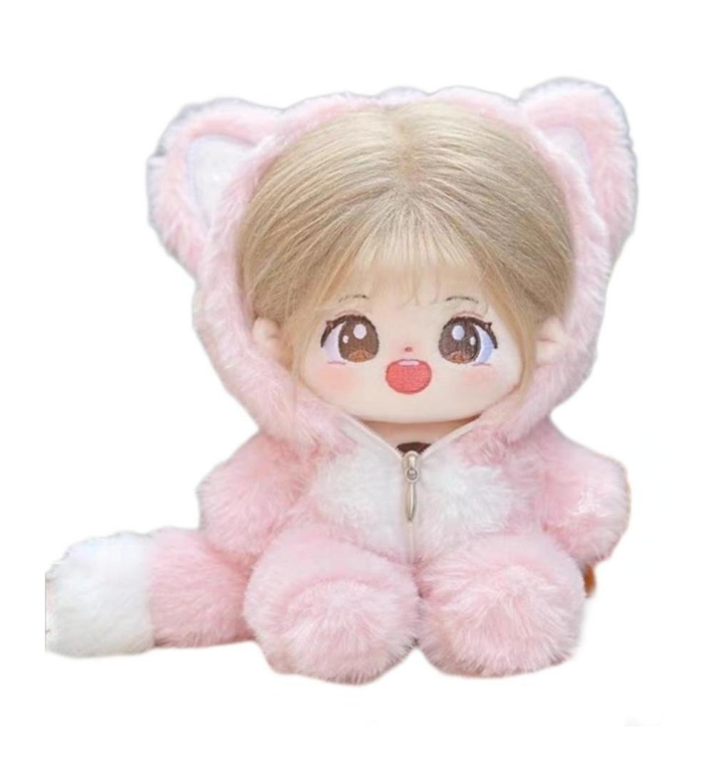 모카돌 솜인형옷 핑크여우 바디슈트 20cm 13,500원