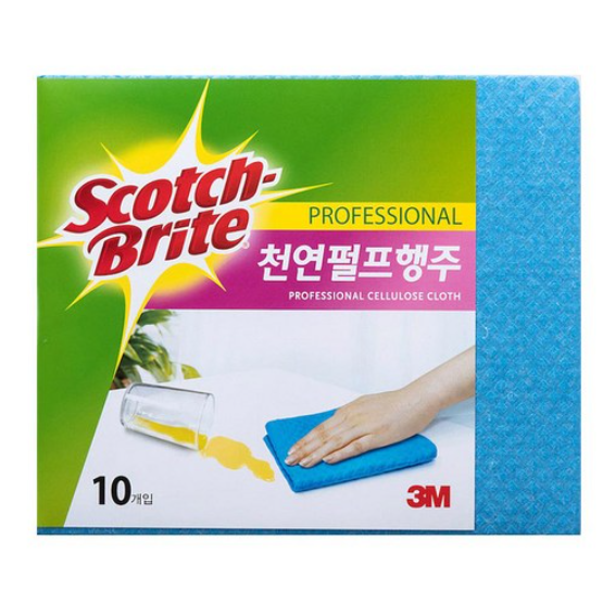 스카치브라이트 베이직 미세먼지 물걸레 청소포 플러스 35매 47,700원