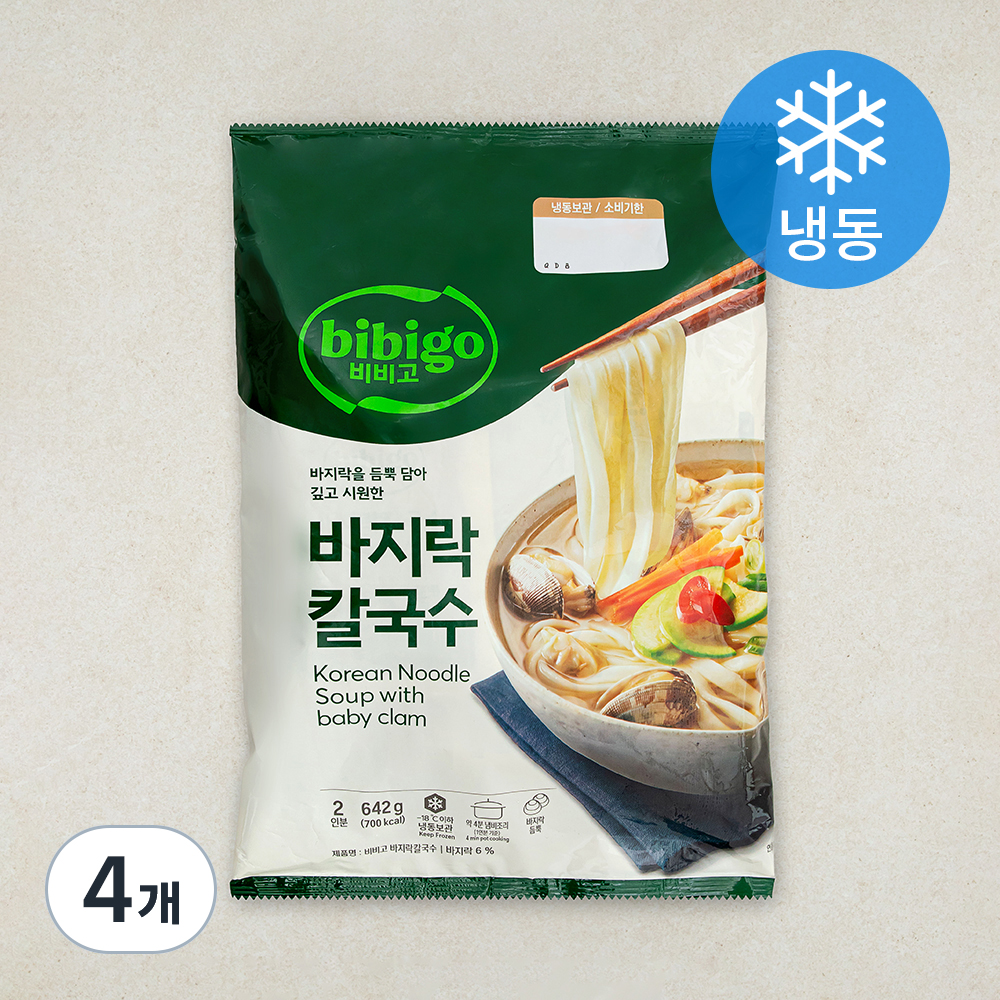 비비고 바지락칼국수 2인분 (냉동) 25,020원