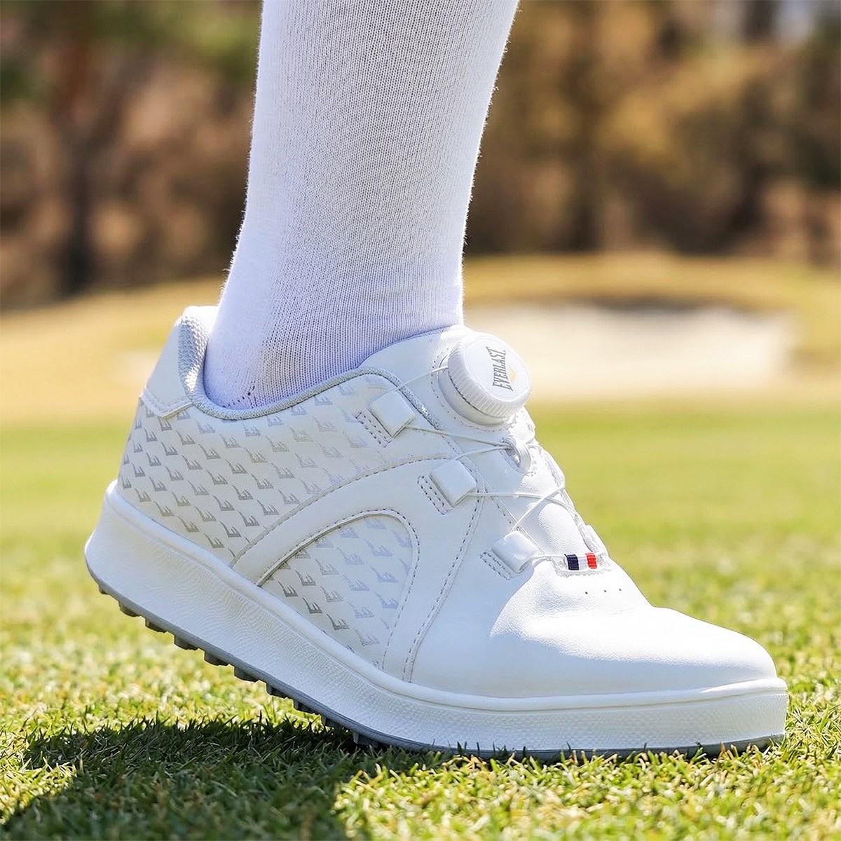 에버라스트 소가죽 여자 스파이크리스 보아 다이얼 골프화 핑크 오렌지 스니커즈 연습용 필드용 수제 골프 운동화 65,500원