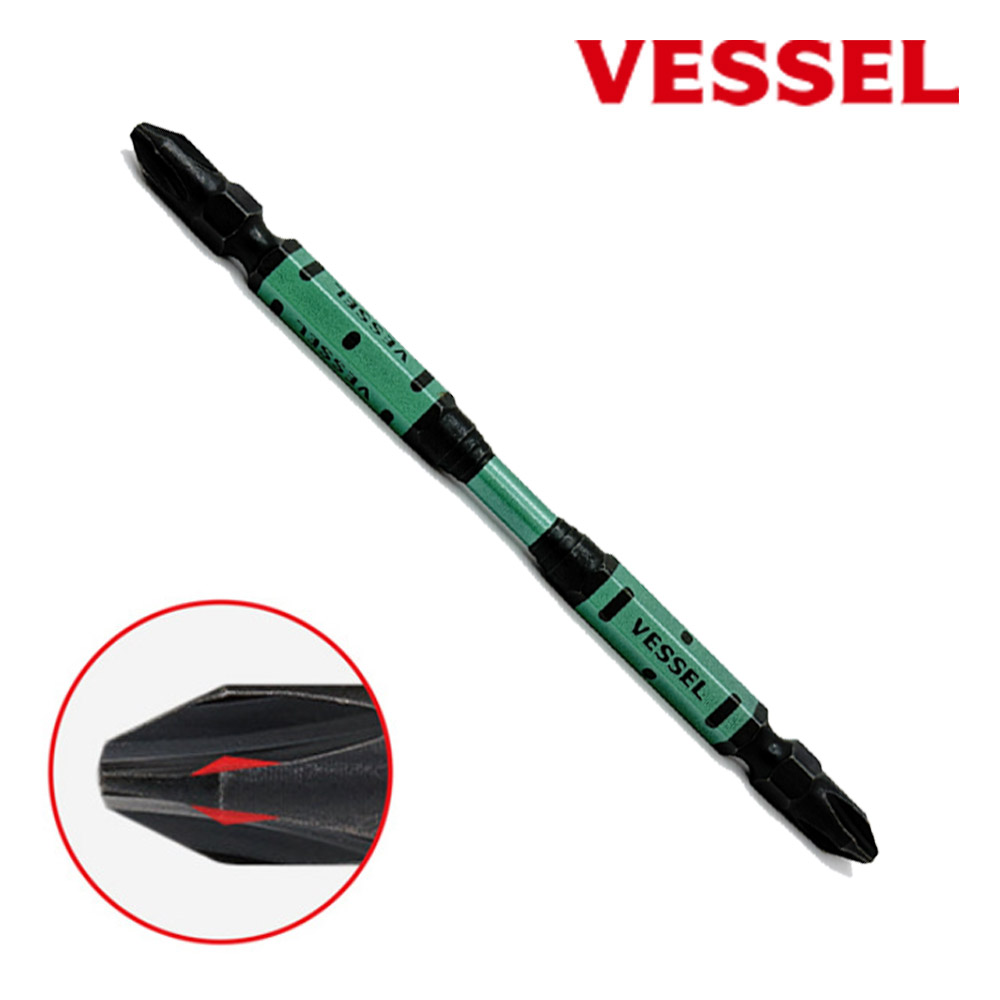 베셀 블랙 리브 스텝 토션 비트 단품 십자 육각 낱개 110mm BW-413 1P, 1 7,000원