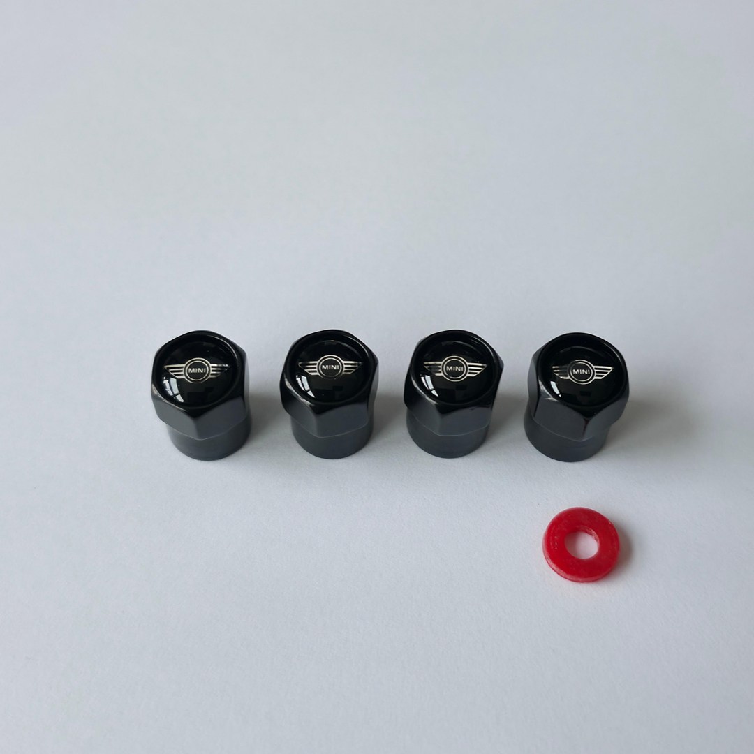 MINI 미니 타이어 에어캡 마개 밸브캡 4P 블랙, 미니, 4개 8,000원