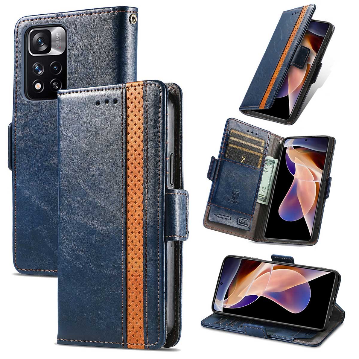 Xiaomi Redmi Note 11 Pro에 적합한 고급스럽고 새로운 스타일의 비즈니스 스타일 휴대폰 케이스 16,800원