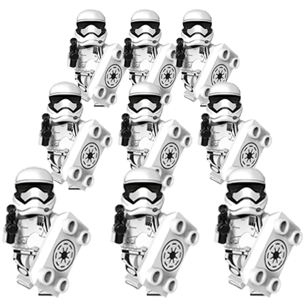 스타워즈 스톰트루퍼 부대 B세트 제국군 밀리터리아미 호환블럭 브릭미니피규어 취미/수집/장식/컬렉션용 커스텀 블록피겨, 1개 22,000원