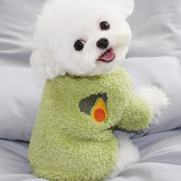 딩동펫 반려동물 극세사 후리스 과일 티셔츠 6,400원