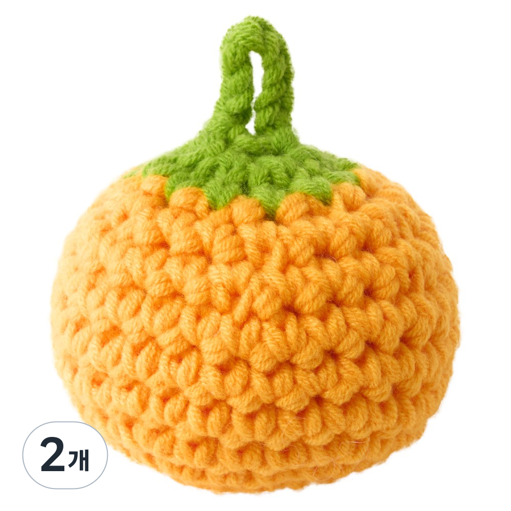 3651 마따따비 듬뿍 뜨개볼 고양이 장난감 캣닢볼, 2개, 한라봉 17,810원