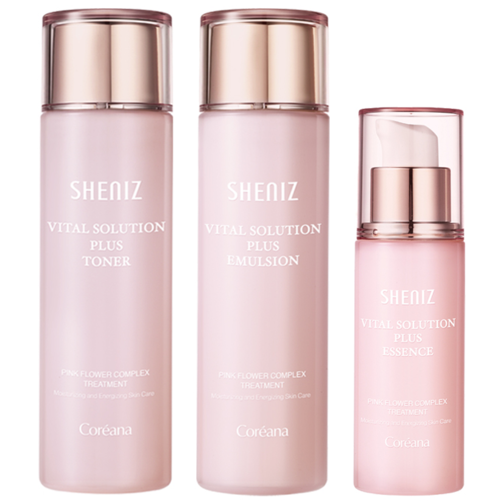 탄력강화 코리아나 쉬니즈 바이탈 스킨토너150ml+에멀젼150ml+에센스55ml 29,970원