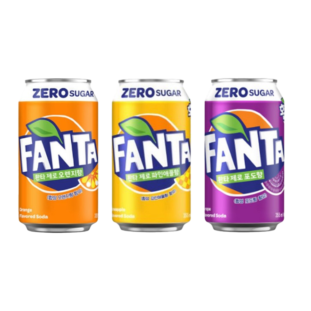 환타 제로 (파인, 포도, 오렌지) 각 16입 총 48입[K], 48개입, 300ml 41,700원