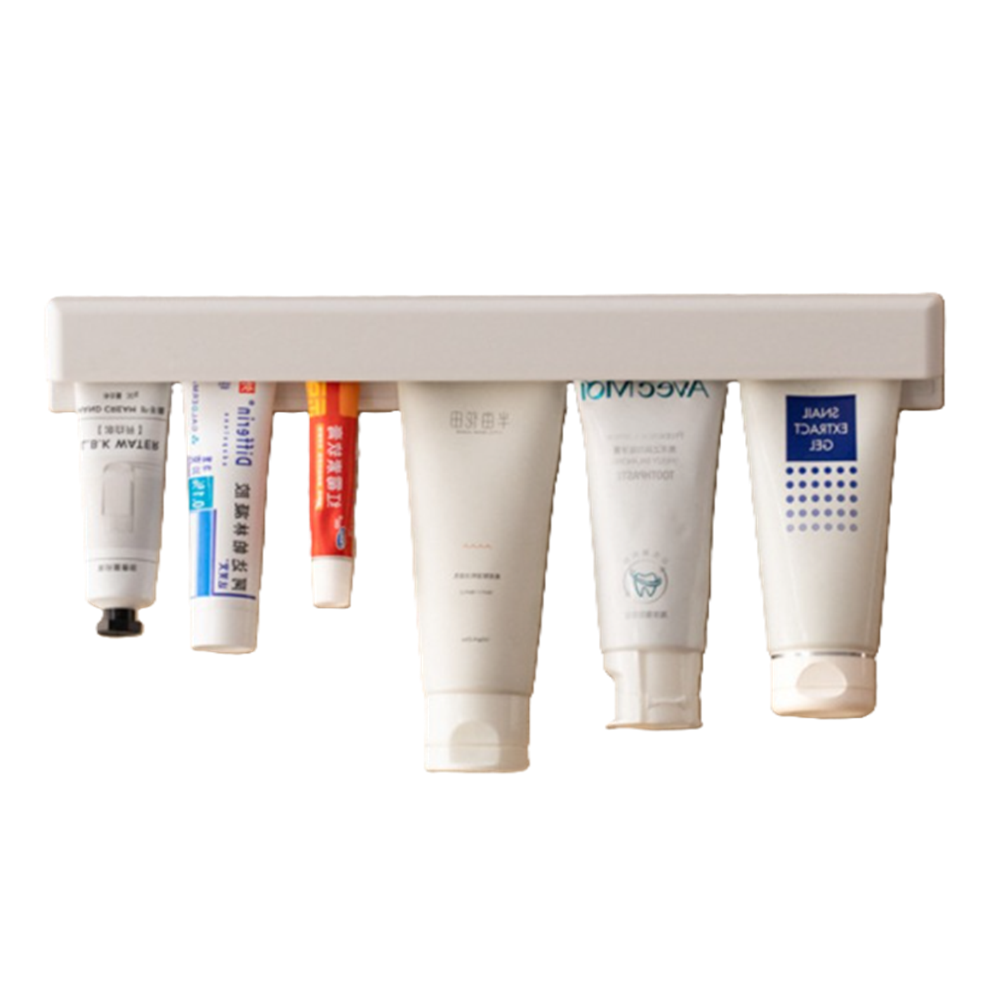 석락 무타공 치약걸이 폼클렌징 꽂이 거치대 디스펜서 홀더 치약짜개 칫솔치약정리, 화이트, 1개 12,900원