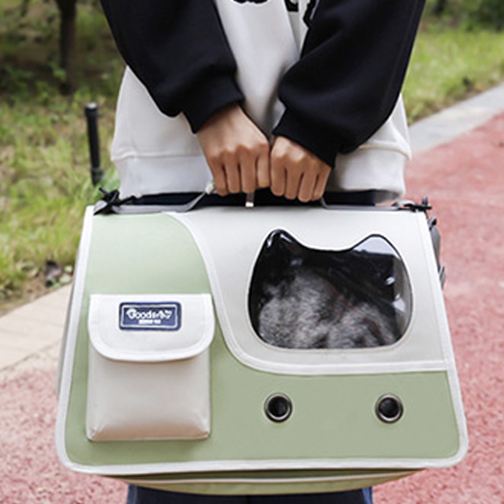 헤세드요셉 강아지 슬링백 프리미요굿즈 펫 이동가방 그린 HB-004 19,880원