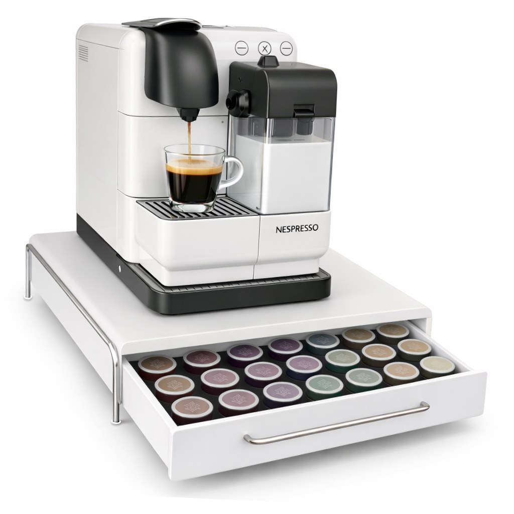 리드라이프 철제 커피캡슐 슬라이딩 서랍 보관함 L 사이즈 51,600원