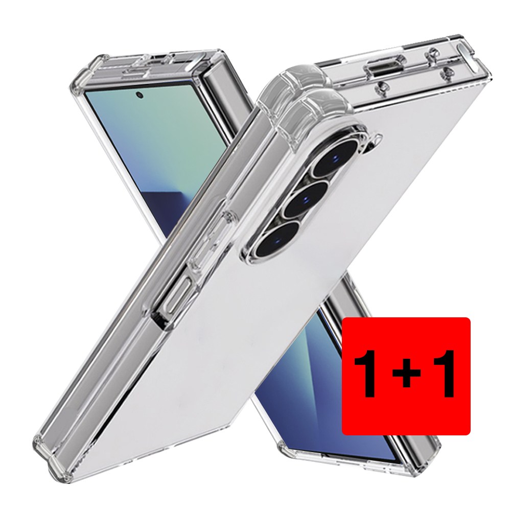 갤럭시 Z 폴드7 젤리 케이스 1+1 투명 실리콘 에어 범퍼 11,900원