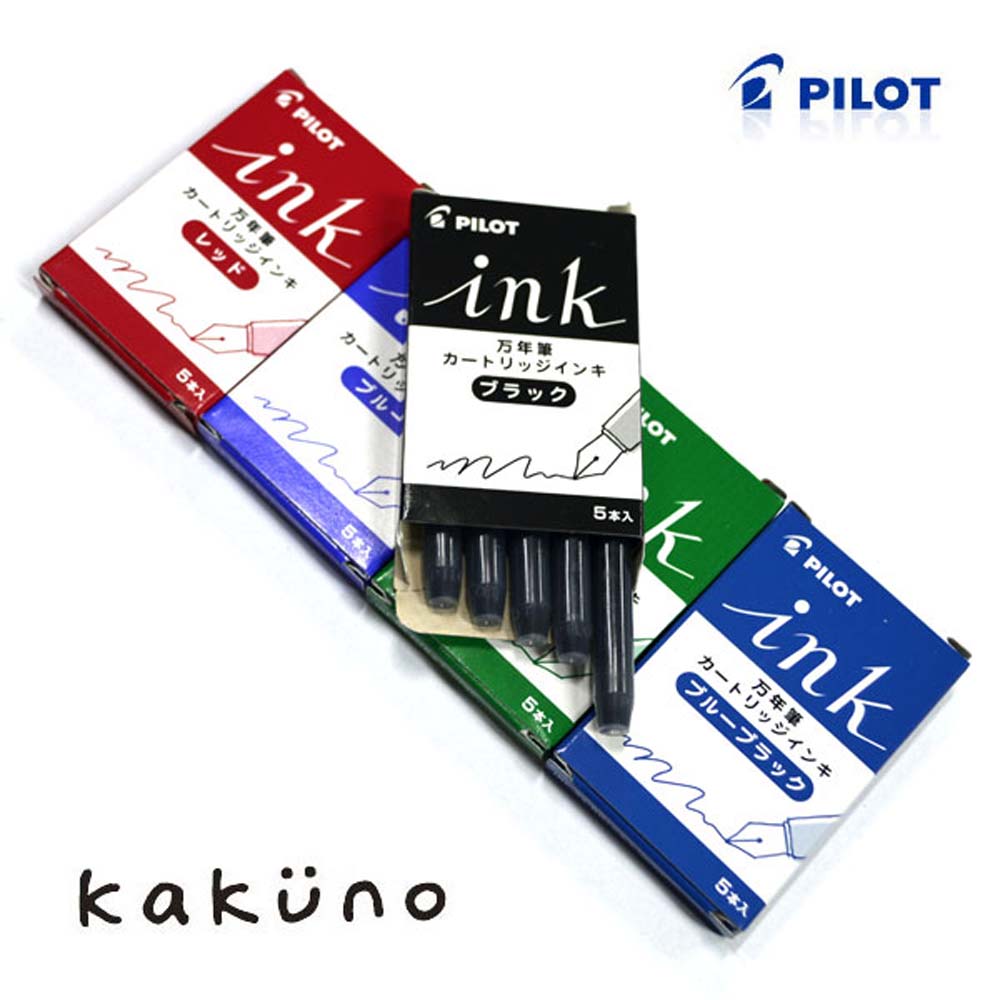 PILOT 파이롯트 카쿠노 에르고그립 만년필 잉크카트리지 IRF-5S KAKUNO 1,950원