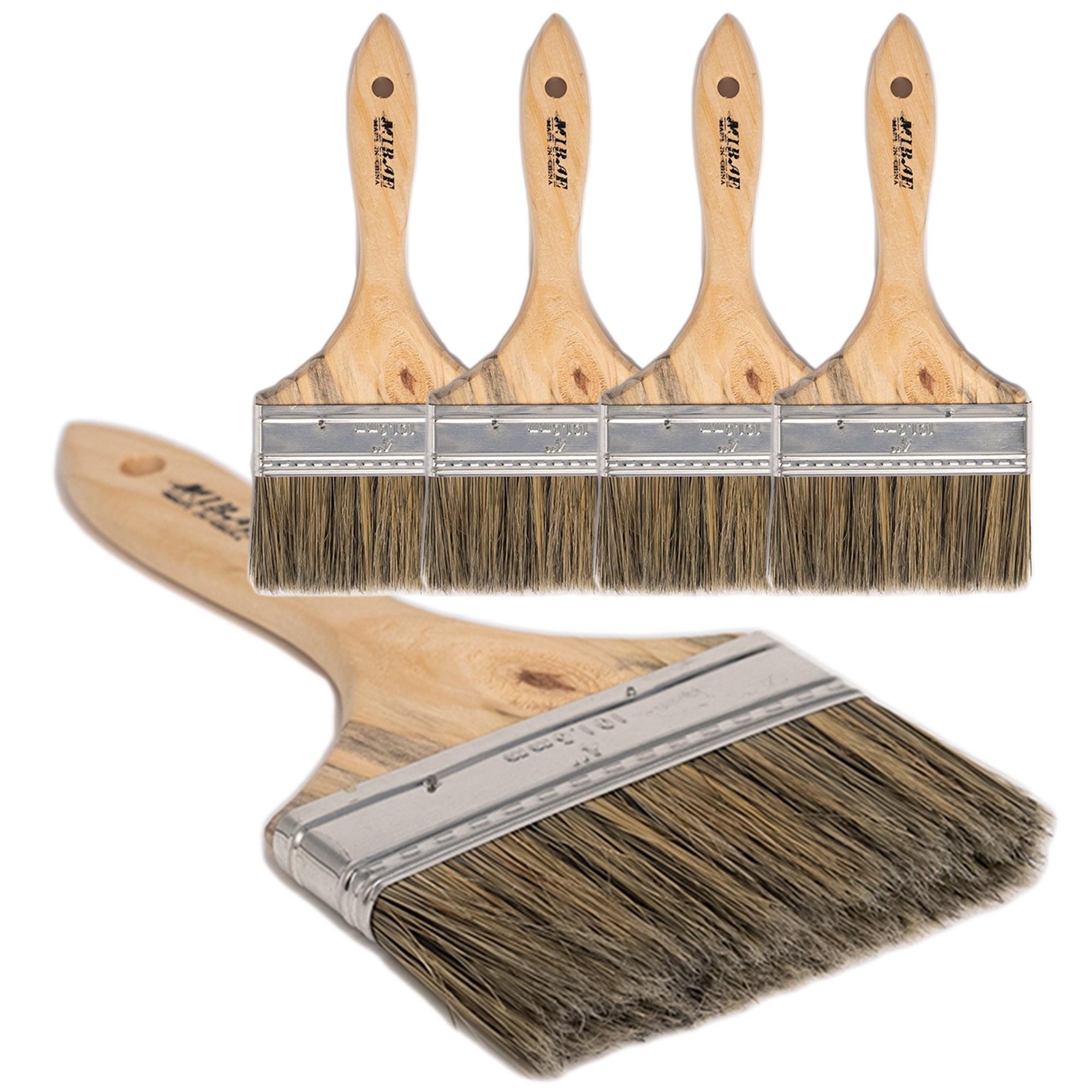 다용도 작업용 붓 수성 유성 방수작업 붓 도장 막붓, 5개 5,400원